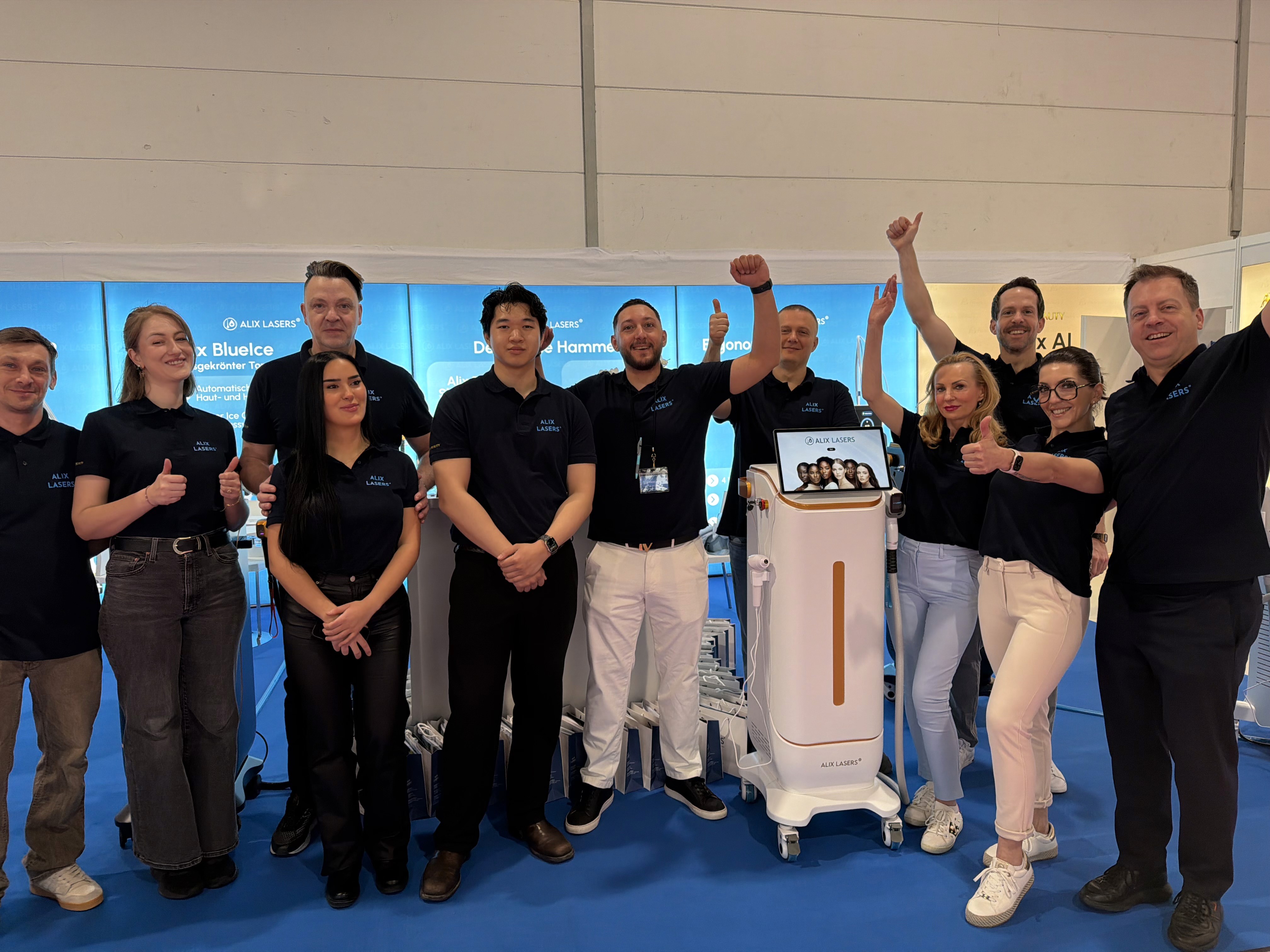 Alix Lasers Team in Berlin – persönliche Beratung für Studios